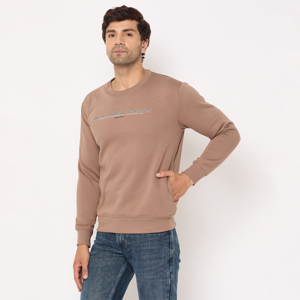 Duke Urban Men Solid Sweatshirt (LF6451)