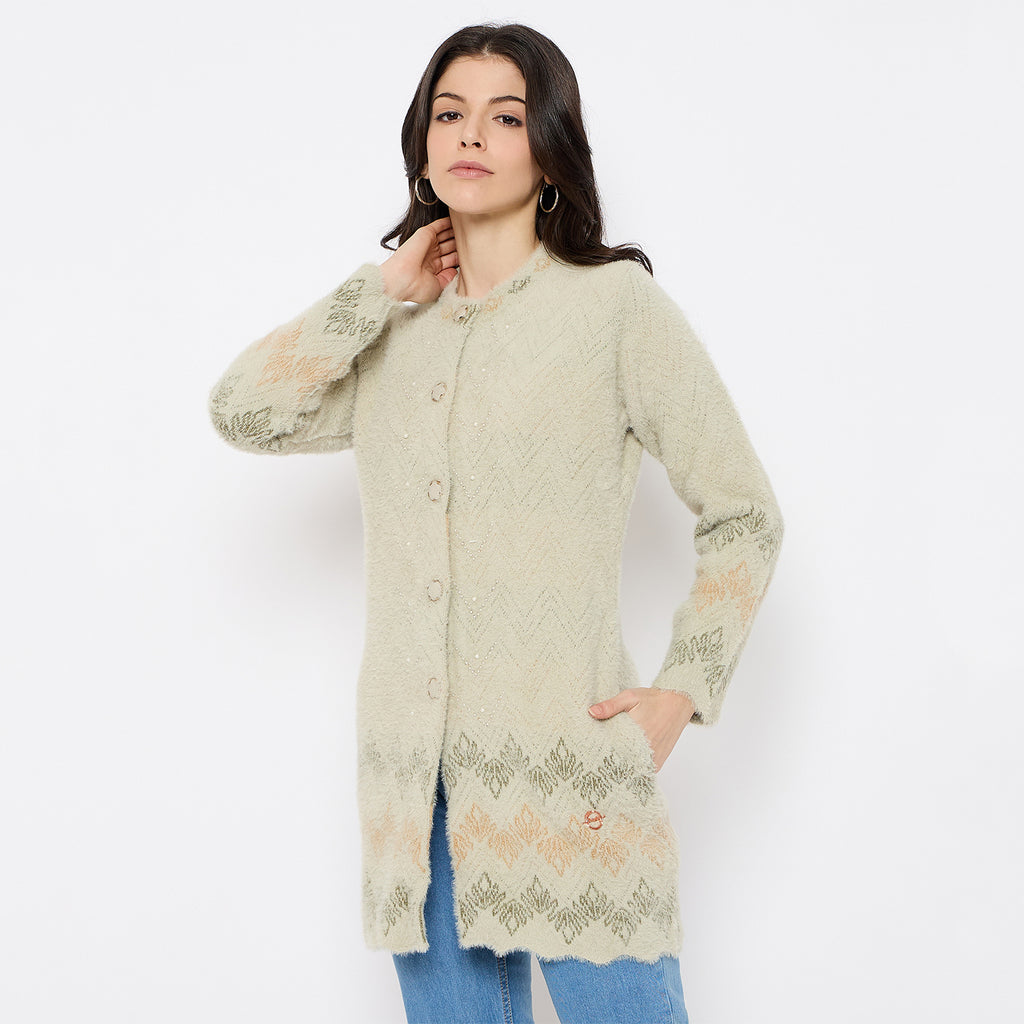 Duke Urban Women Full Sleeve Long Sweater (SDS1225)