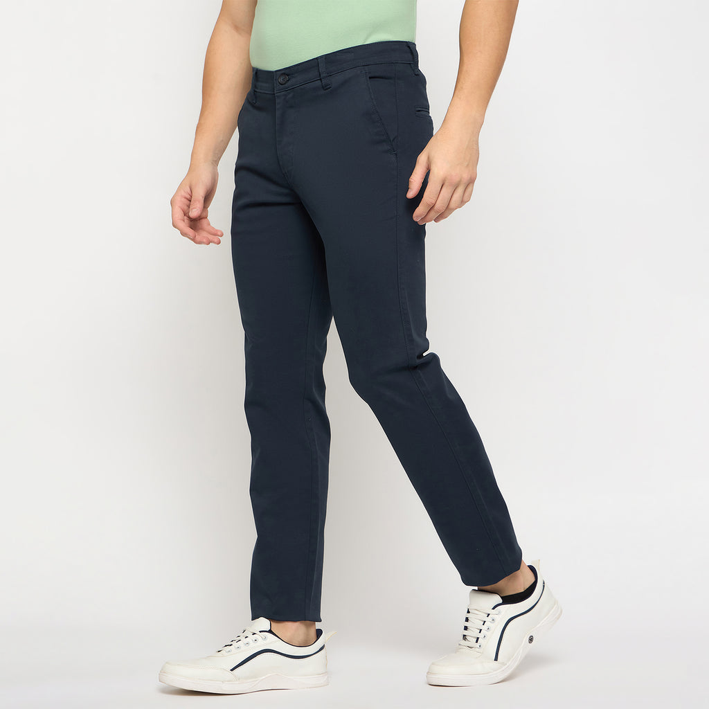 Duke Urban Men Flatfront Narrowfit Chinos Trousers (SDT4626)