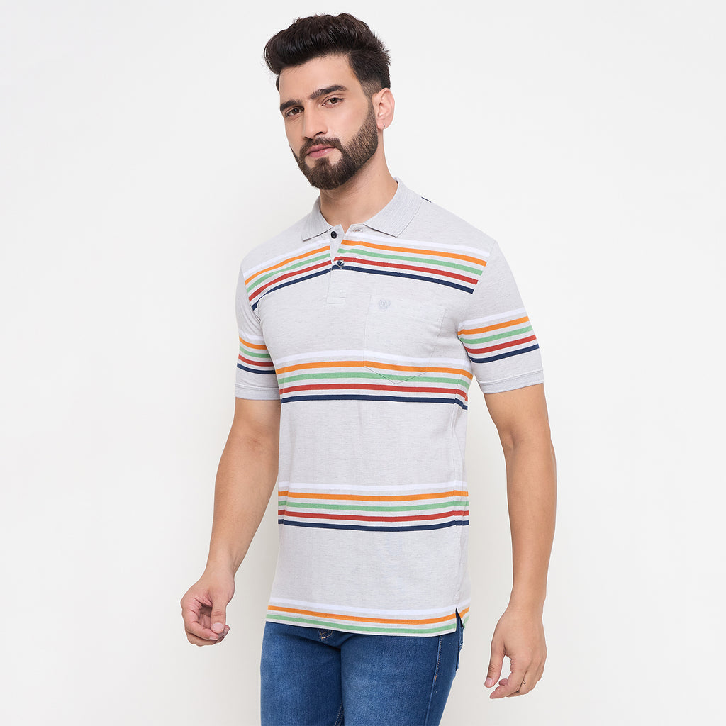 Duke Urban Men Half Sleeve Cotton Tshirt (LF7191)