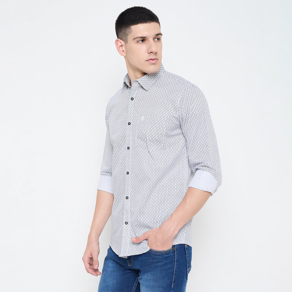 Duke Urban Men Full Sleeve Cotton Shirt (SDO7PRB)