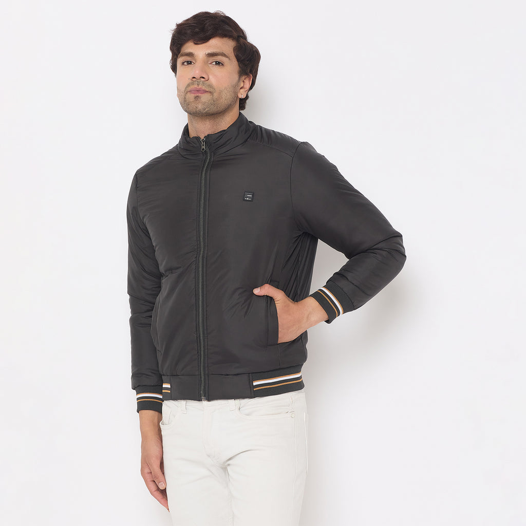 Duke Urban Men Full Sleeve Bomber Jacket (SDZ3089R)