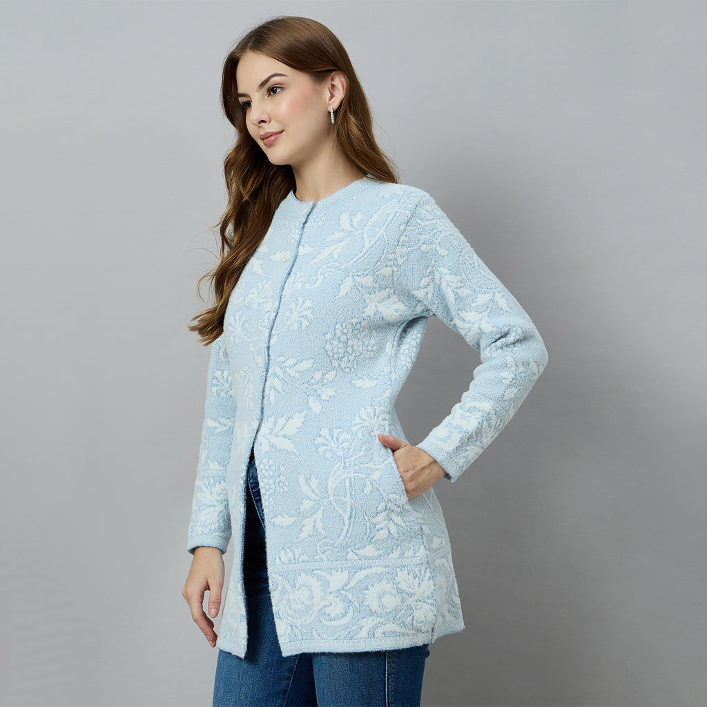 Duke Urban Women Long Coat Shortstyle Cardigan (ONSDS107)