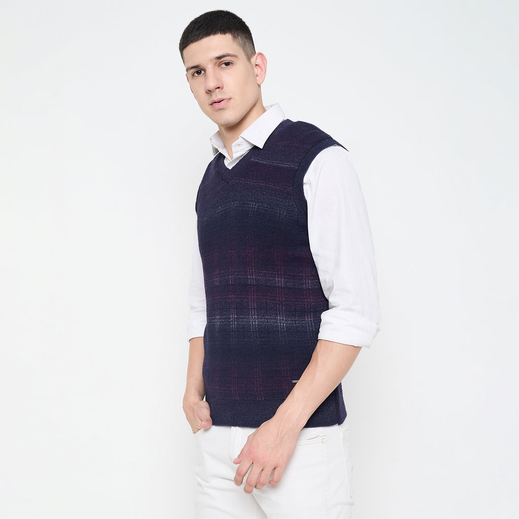 Duke Urban Men Sleeveless Reversible Sweater (SDS2294)