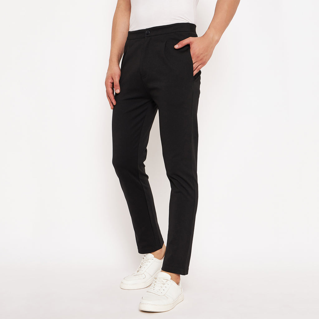 Duke Urban Men Solid Track Pant (LF5661)