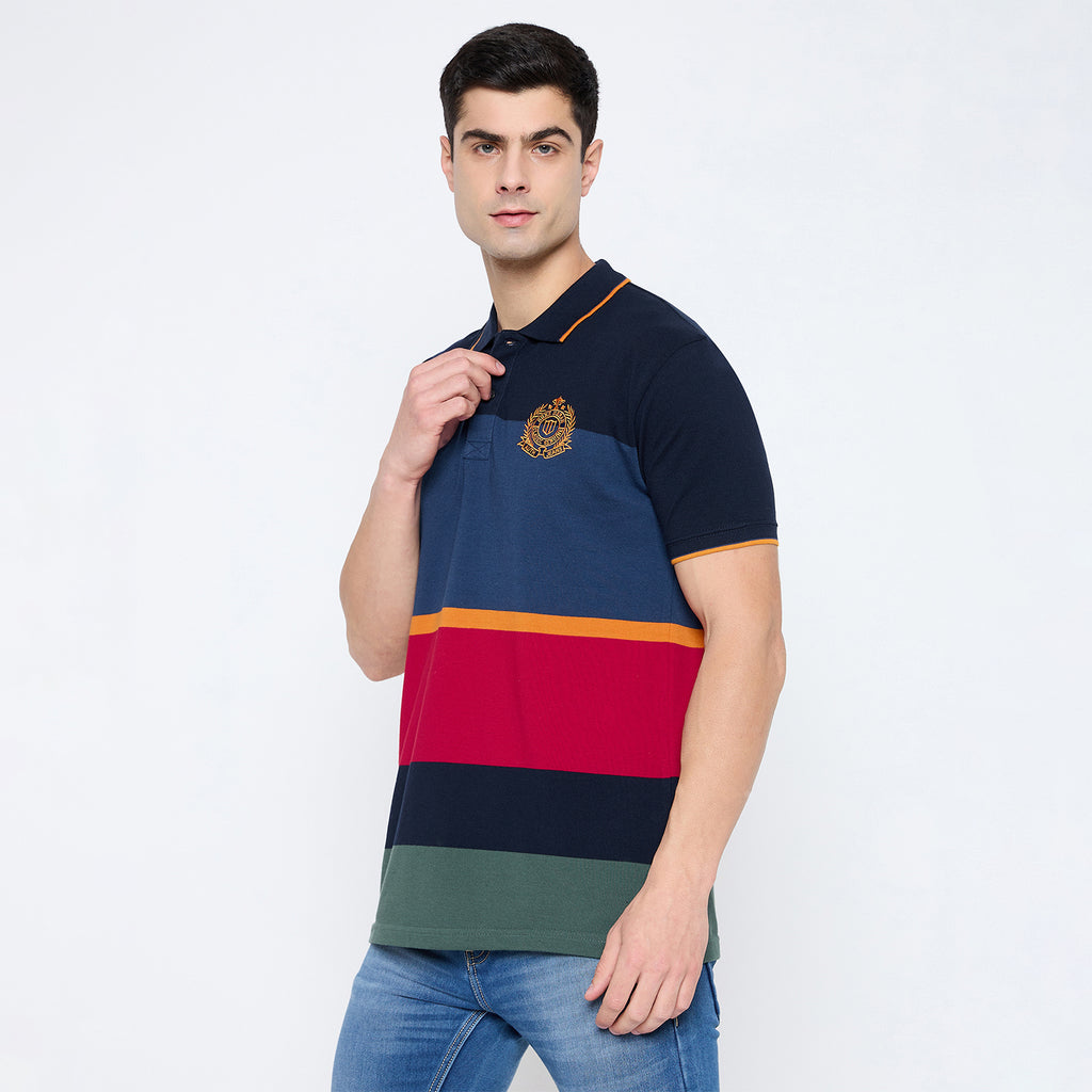 Duke Urban Men Half Sleeve Cotton T-shirt (LF7207)