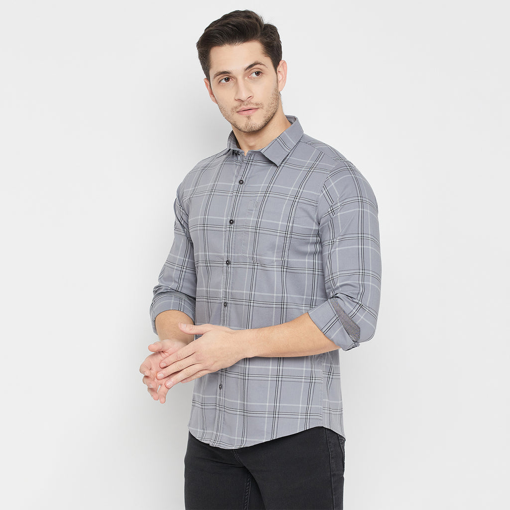 Duke Urban Men Full Sleeve Cotton Shirt (SDO9080)