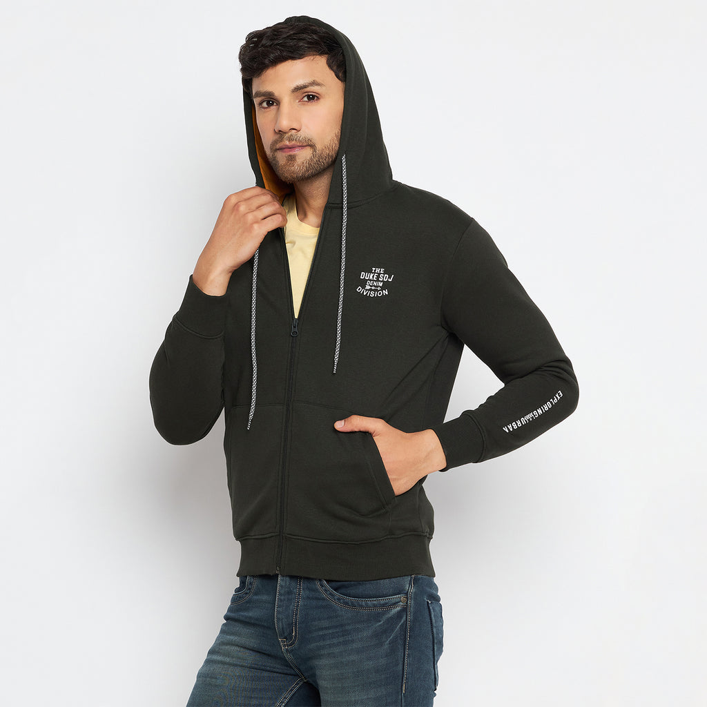 Duke Urban Men Hooded Neck Sweatshirt (LF6212)