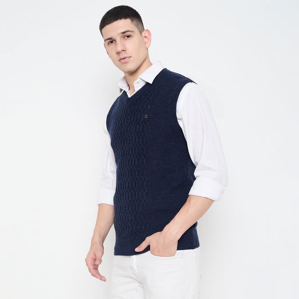 Duke Urban Men Sleeveless V Neck Sweater (SDS2234)