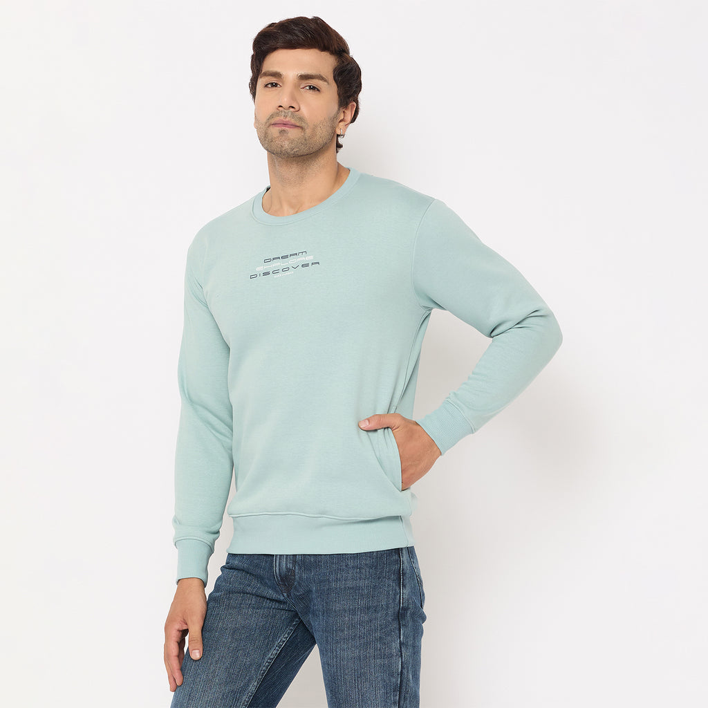 Duke Urban Men Solid Sweatshirt (LF6451)