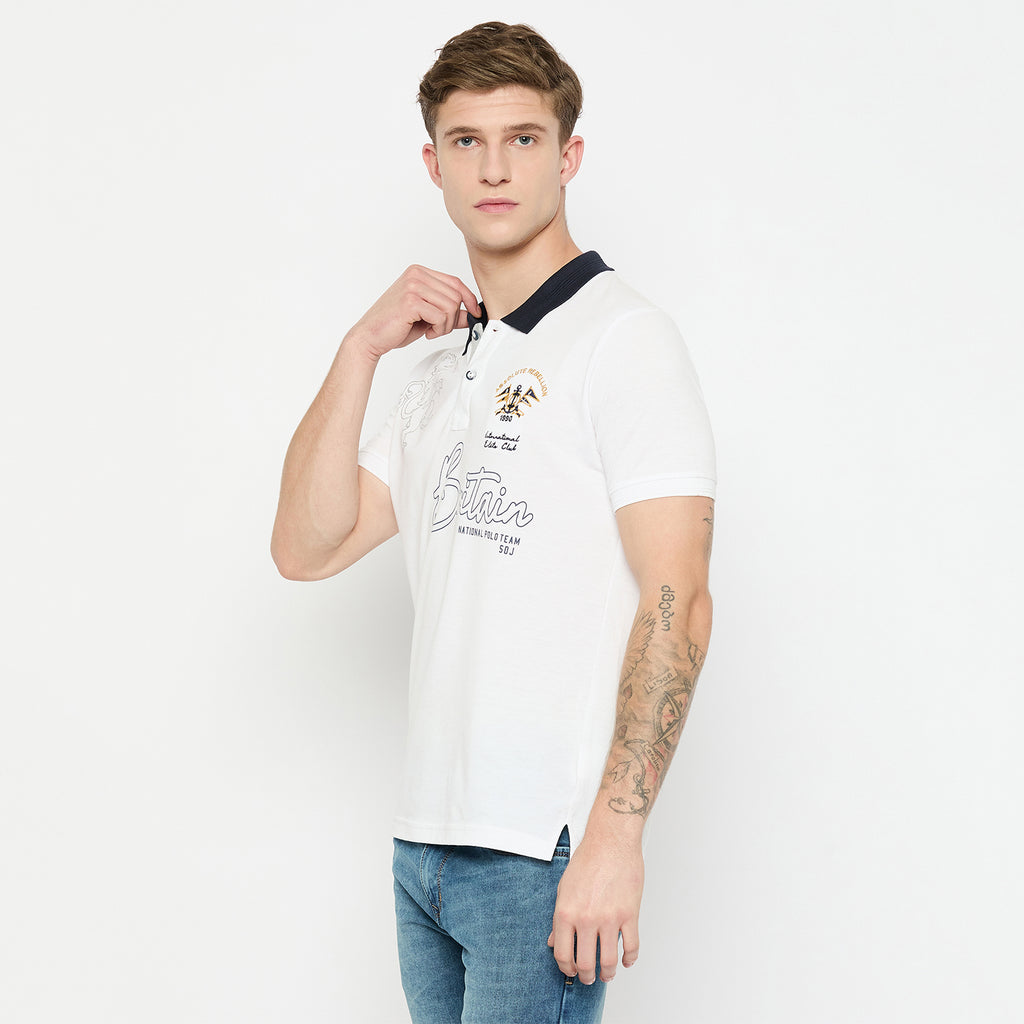 Duke Urban Men Half Sleeve Cotton Tshirt (LF5777)