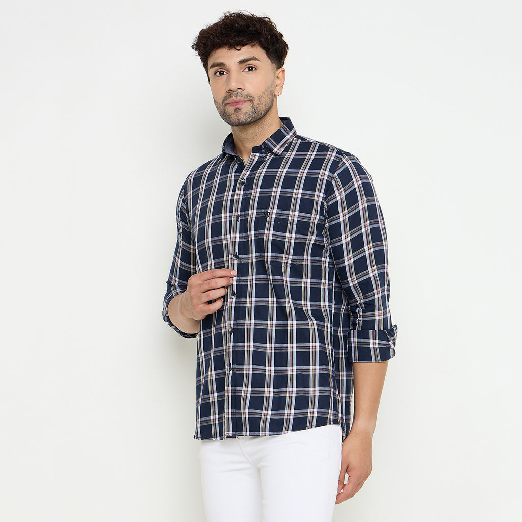 Duke Urban Men Full Sleeve Cotton Shirt (SDO8CKE)