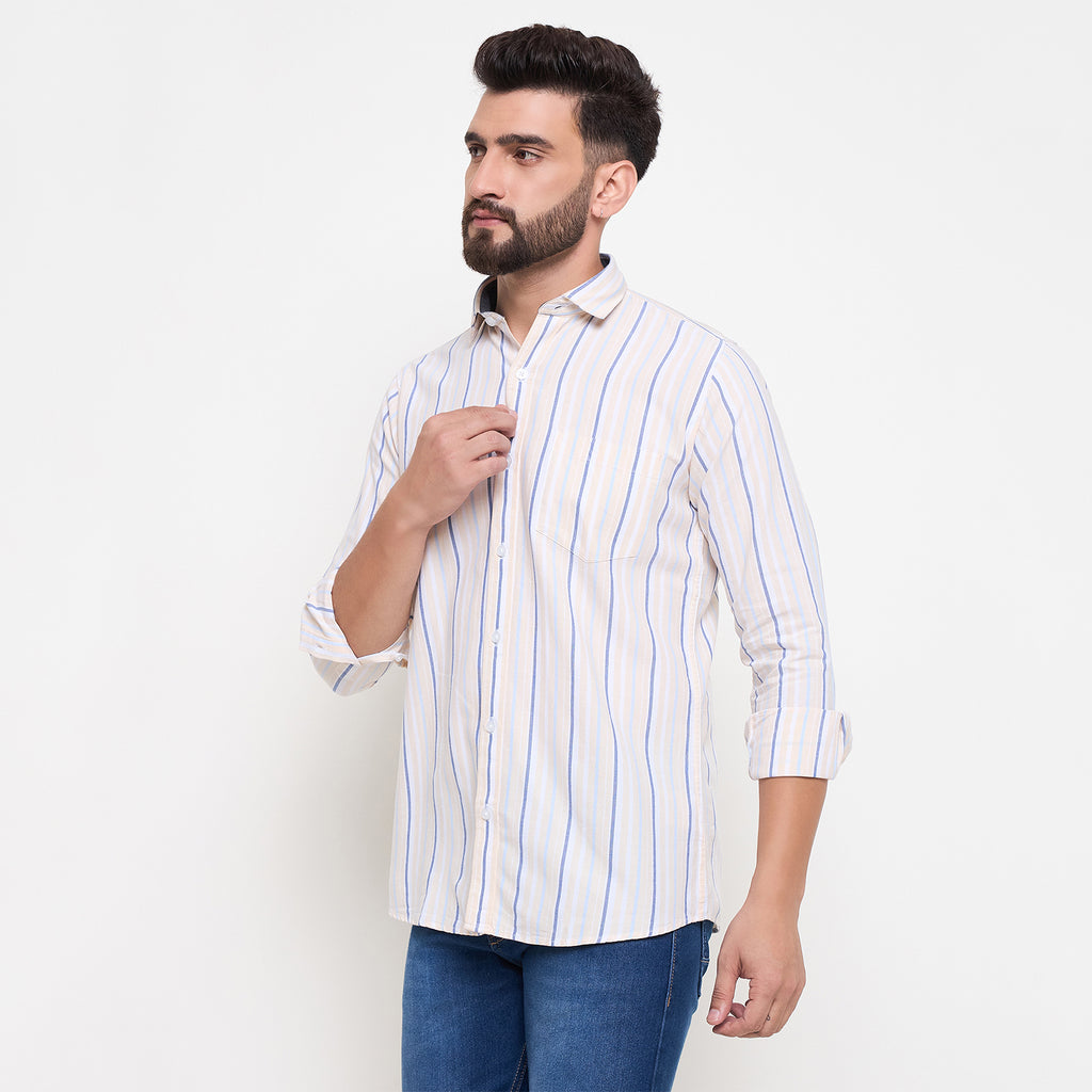 Duke Urban Men Full Sleeve Cotton Shirt (SDO8STOB)