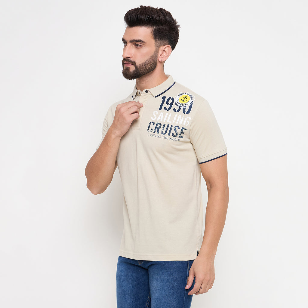 Duke Urban Men Half Sleeve Cotton Tshirt (LF7172)