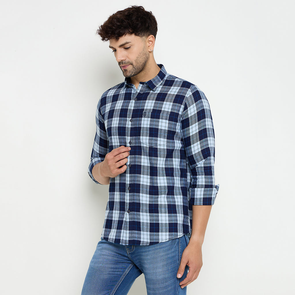 Duke Urban Men Full Sleeve Cotton Shirt (SDO7CKI)