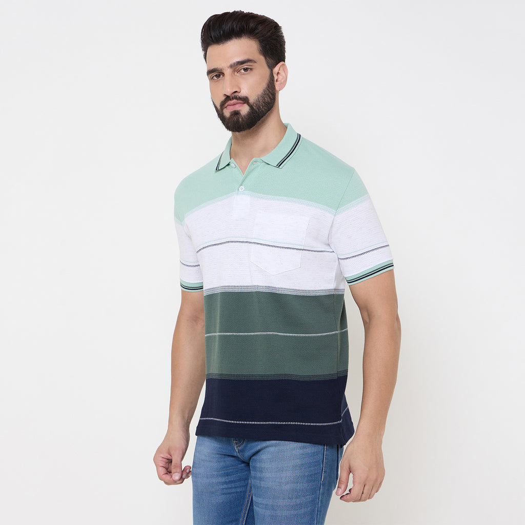 Duke Urban Men Half Sleeve Cotton Tshirt (LF7196)