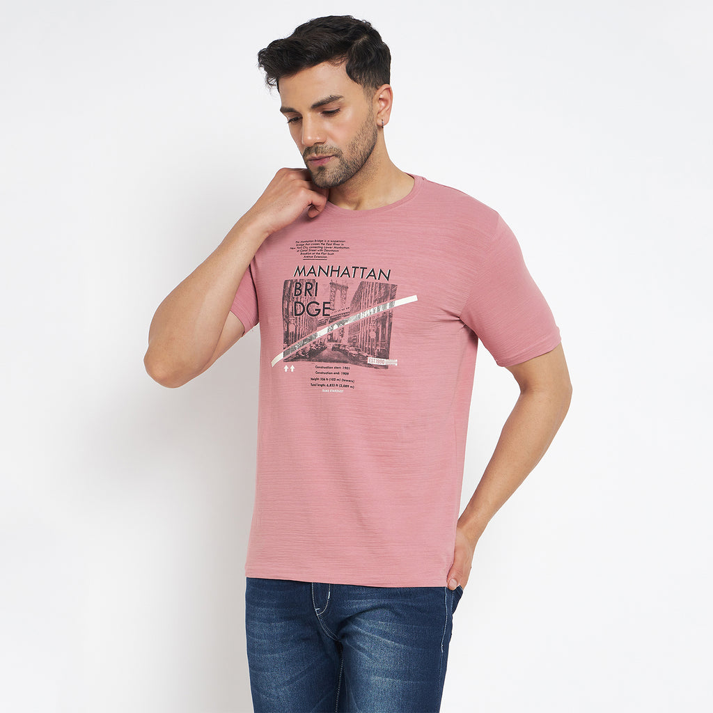 Duke Urban Men Half Sleeve Cotton T-shirt (MLF7087)