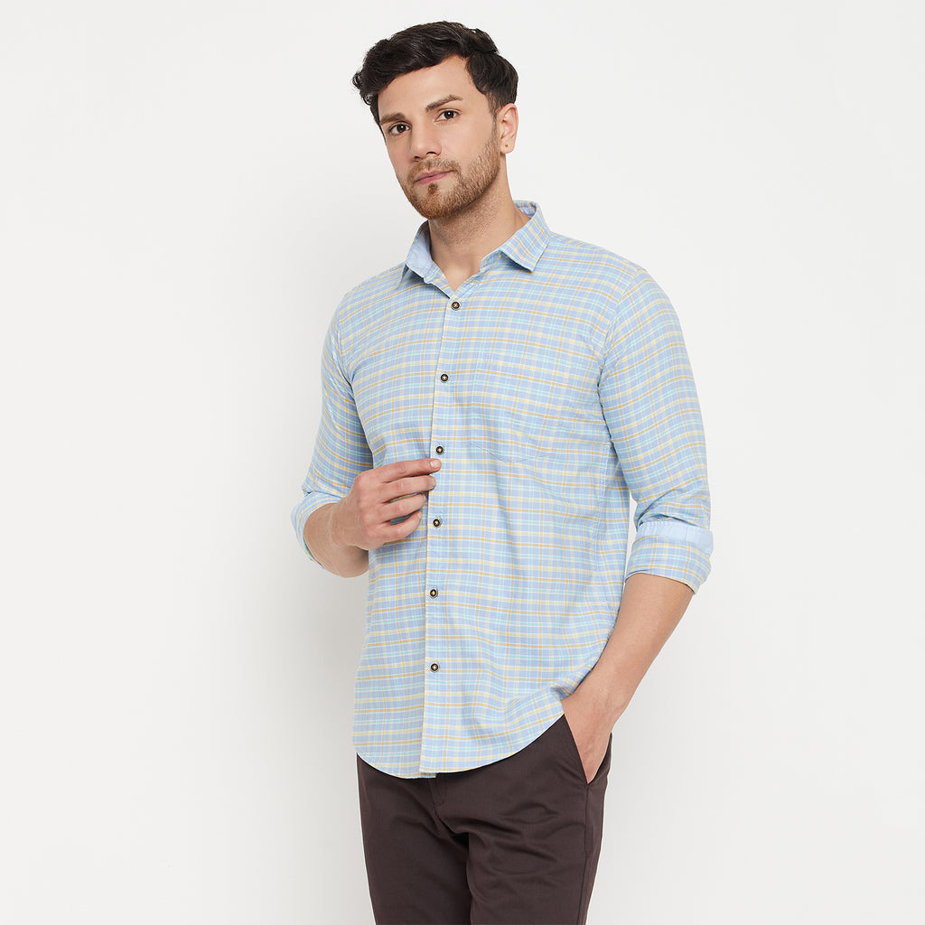 Duke Urban Men Full Sleeve Cotton Shirt (SDO5CKOP)