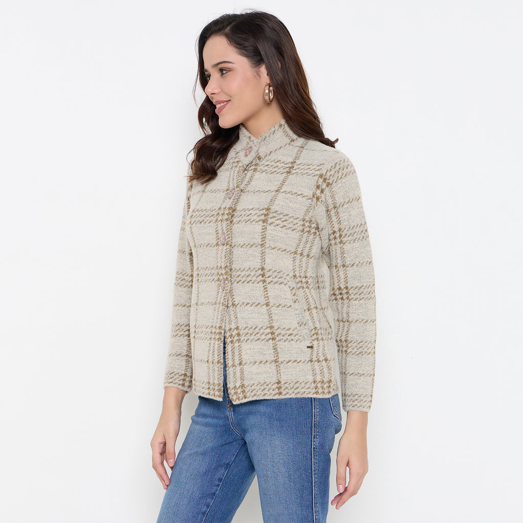 Duke Urban Women Full Sleeve Front Open Cardigan (SDS1343)