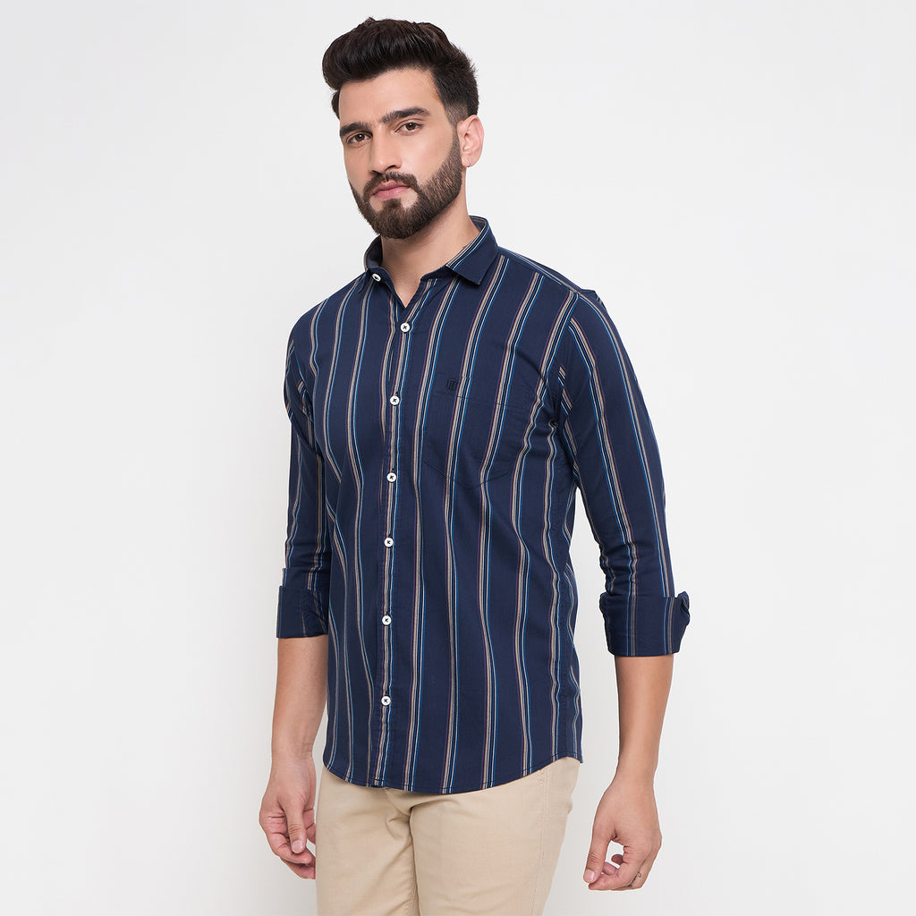 Duke Urban Men Full Sleeve Cotton Shirt (SD8STT)