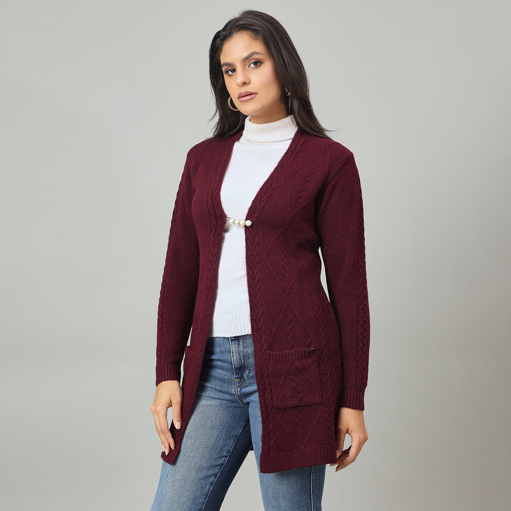 Duke Urban Women Full Sleeve Regular Shrug (SDS1403)