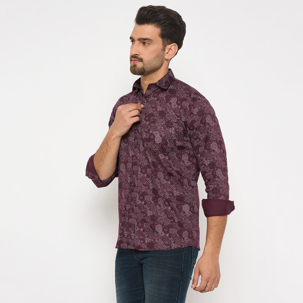 Duke Urban Men Full Sleeve Cotton Shirt (SDO8PRAV)