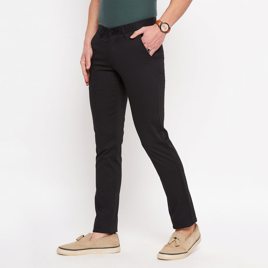 Duke Urban Men Expendable Waist Slim Fit Trousers (SDT4569)