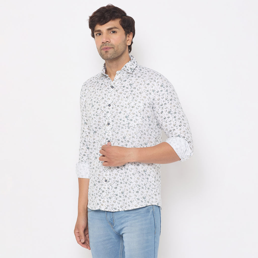 Duke Urban Men Full Sleeve Cotton Shirt (SDO8PRN)