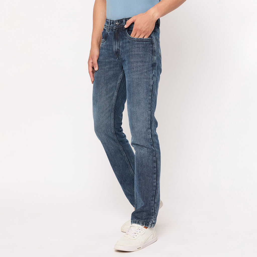 Duke Urban Men Straight Fit Stretchable Jeans (SDD5718)