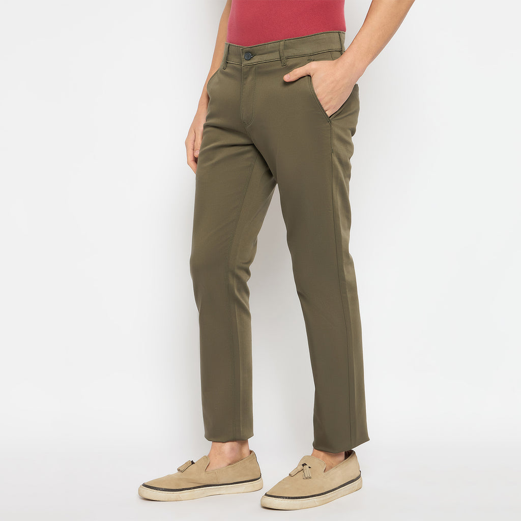 Duke Urban Men Solid Chinos Trousers (SDT4603)