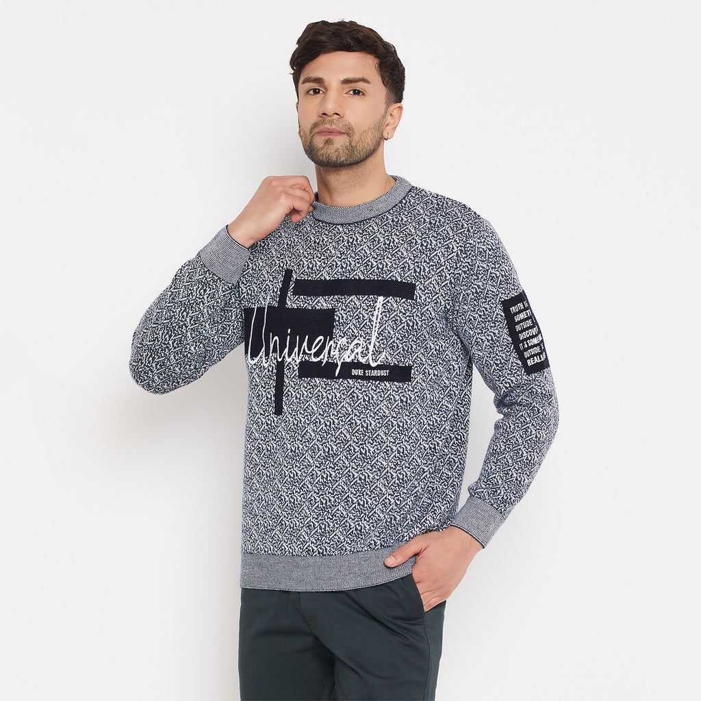 Duke Urban Men Full Sleeve Round Neck Pullover (SDS2115)