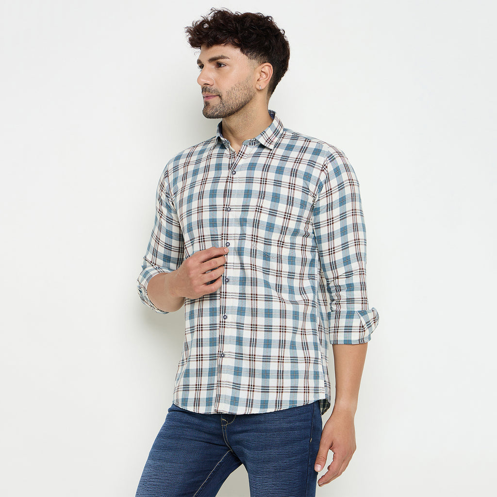 Duke Urban Men Full Sleeve Cotton Shirt (SDO8CKH)