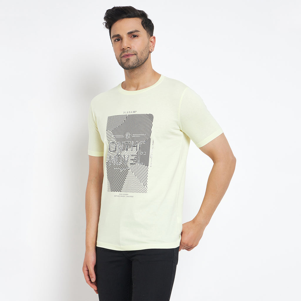 Duke Urban Men Half Sleeve Cotton T-shirt (MLF1132)