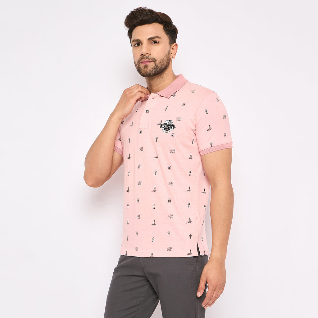 Duke Urban Men Half Sleeve Cotton T-shirt (LF5837)