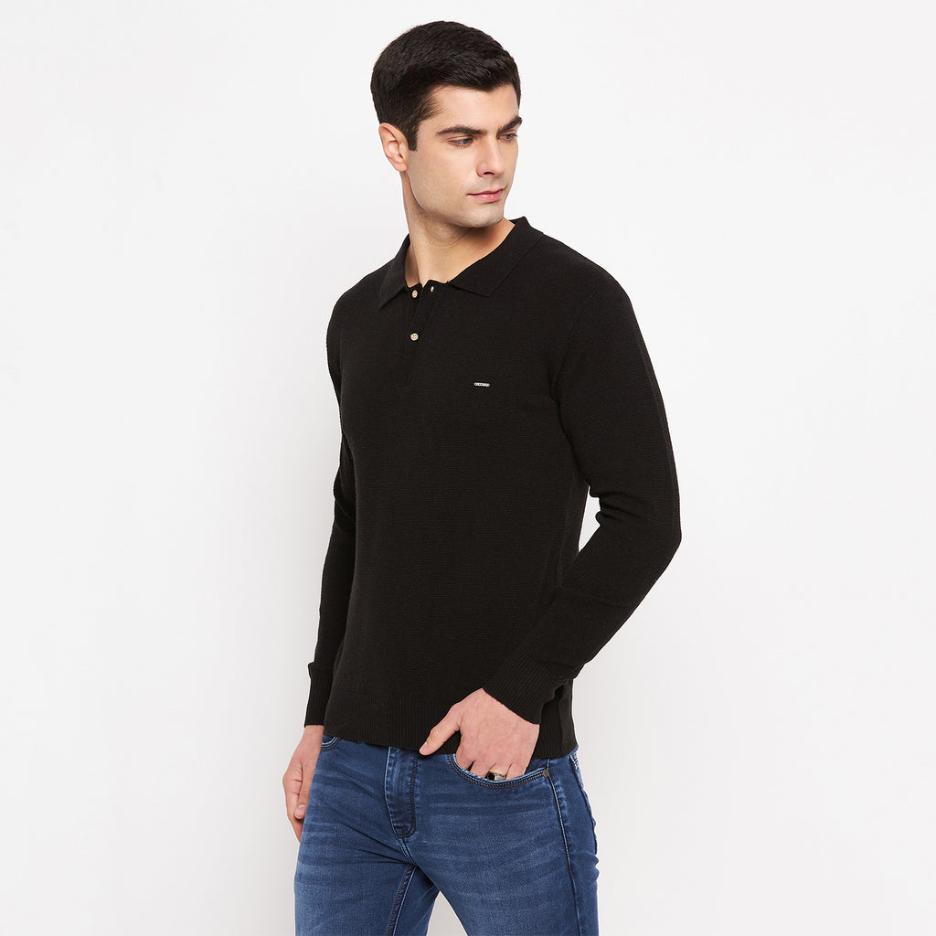 Duke Urban Men Collared Neck Full Sleeve Sweater (SDS711)
