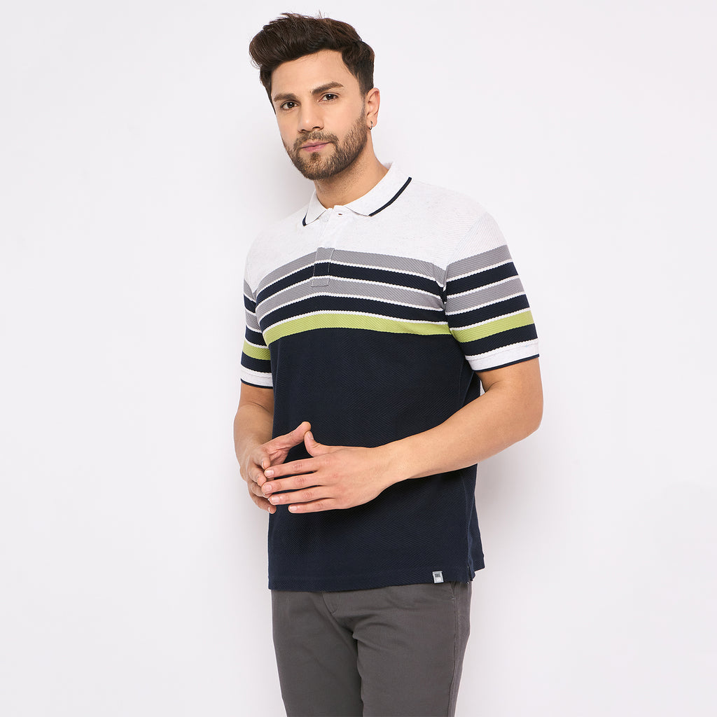 Duke Urban Men Half Sleeve Cotton T-shirt (LF7215)