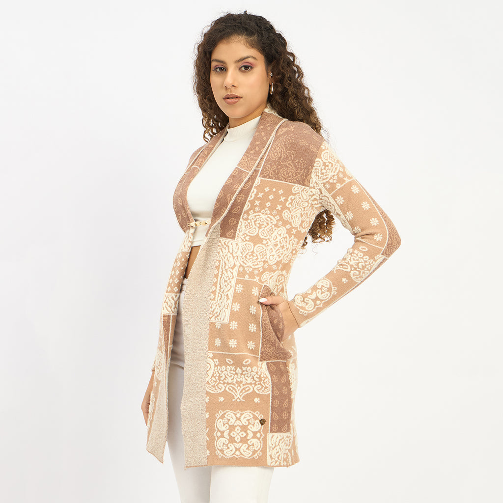 Duke Urban Women Full Sleeve Shrug (SDS1265N)