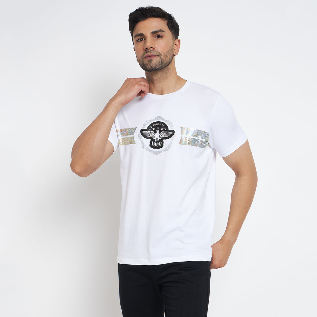 Duke Urban Men Half Sleeve Cotton T-shirt (LF7137)