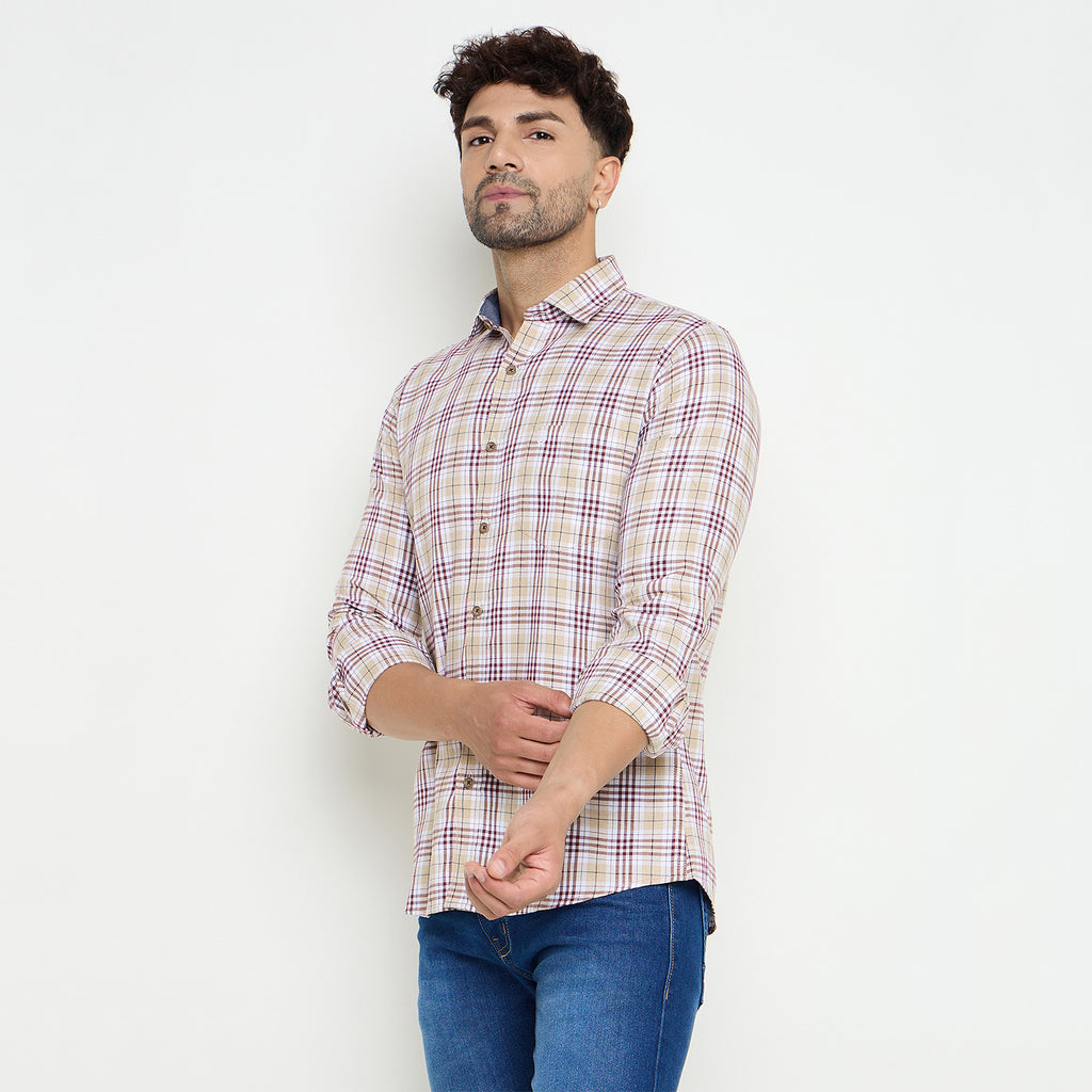 Duke Urban Men Full Sleeve Cotton Shirt (SDO8CKX)