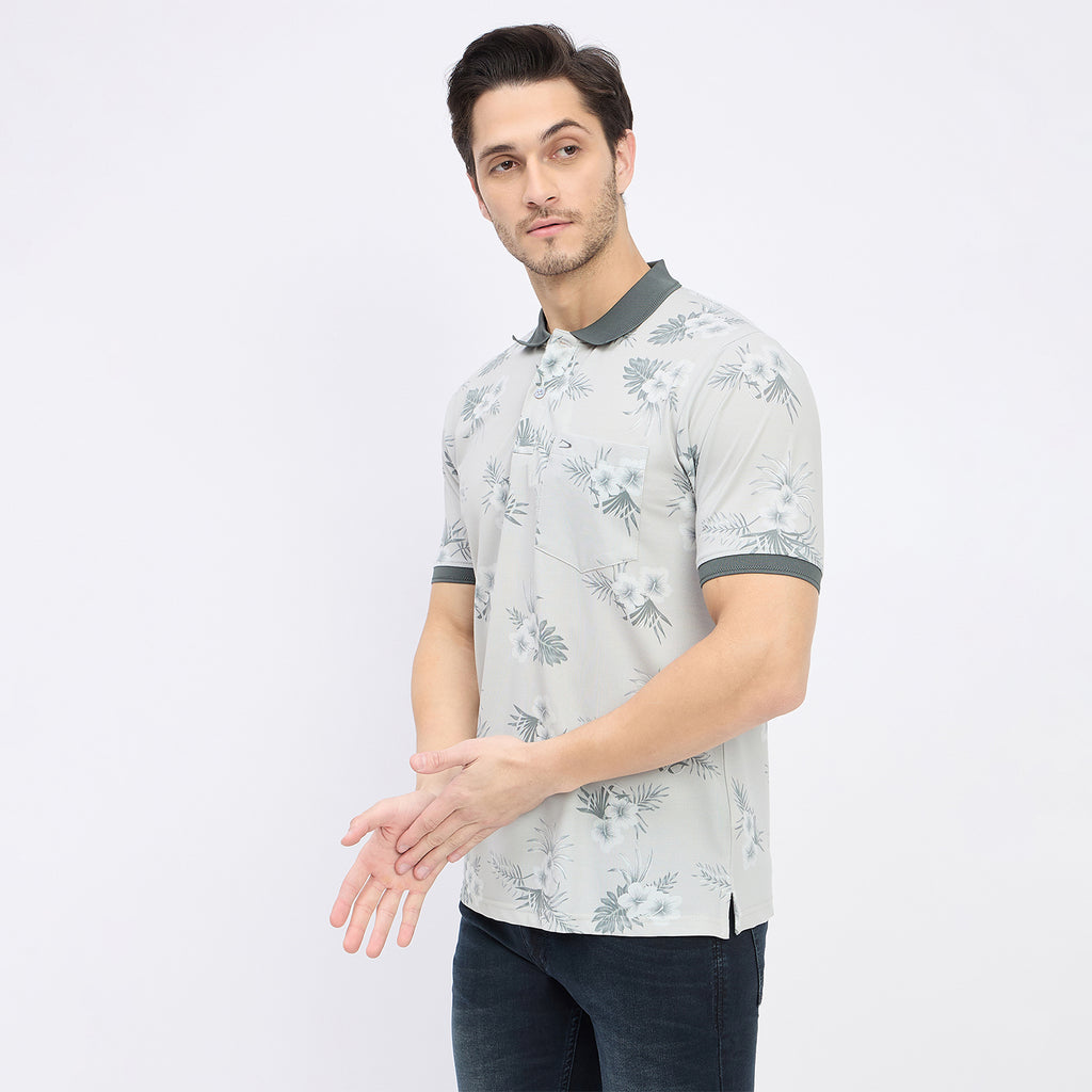 Duke Urban Men Half Sleeve Cotton T-shirt (LF7316)