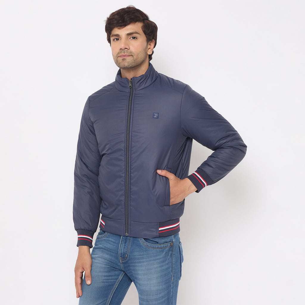 Duke Urban Men Full Sleeve Bomber Jacket (SDZ3089R)