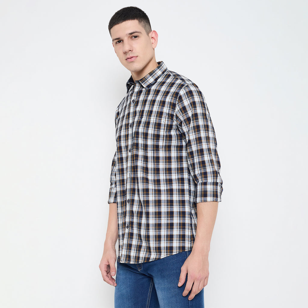 Duke Urban Men Full Sleeve Cotton Shirt (SDO7CKE)
