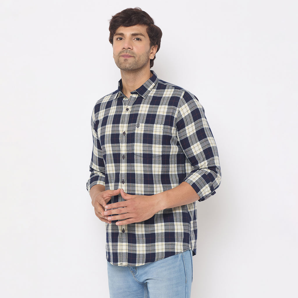 Duke Urban Men Full Sleeve Cotton Shirt (SDO7CKI)