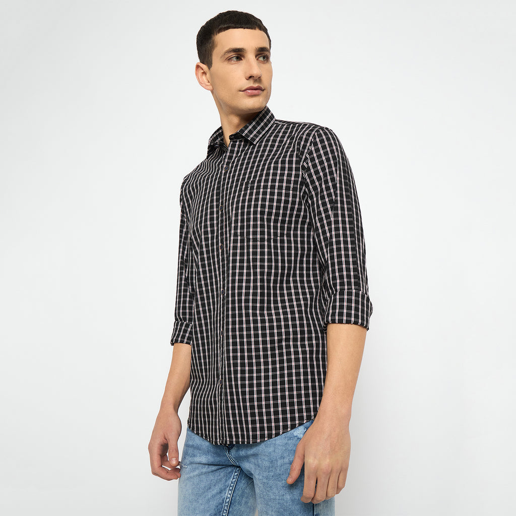 Duke Urban Men Full Sleeve Cotton Shirt (SDO5CKAO)