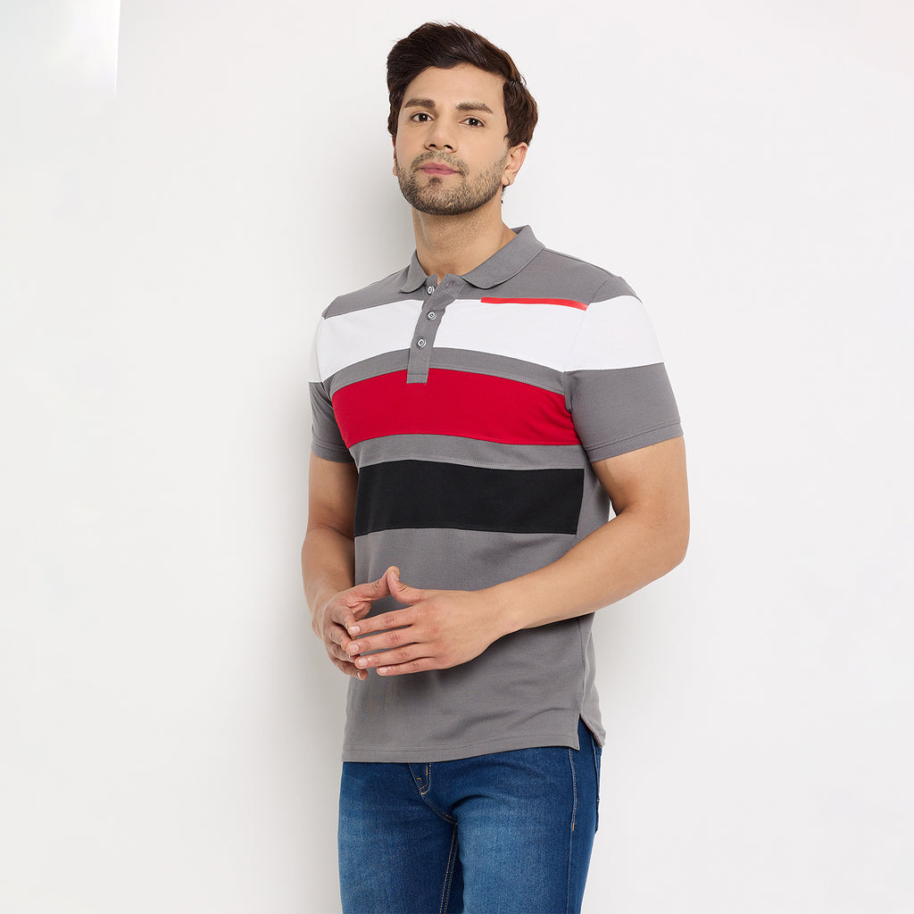 Duke Urban Men Half Sleeve Cotton T-shirt (LF7266)