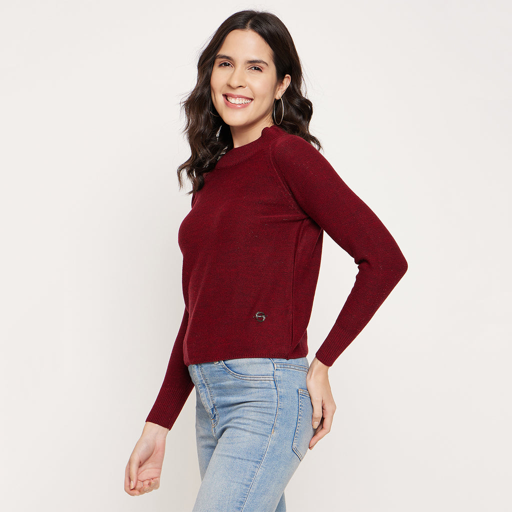 Duke Urban Women Full Sleeve Crop Pullover (SDS1235)
