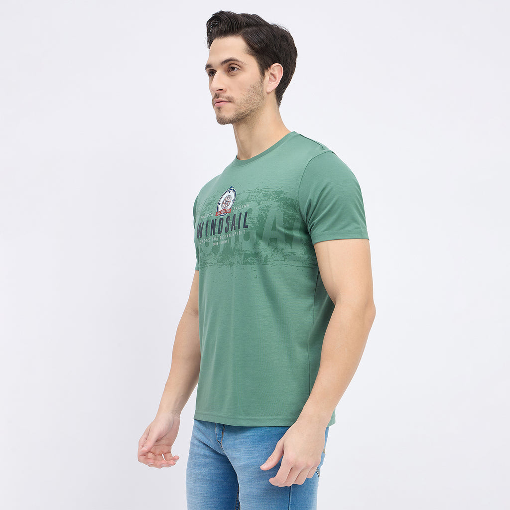 Duke Urban Men Half Sleeve Cotton T-shirt (LF7339)
