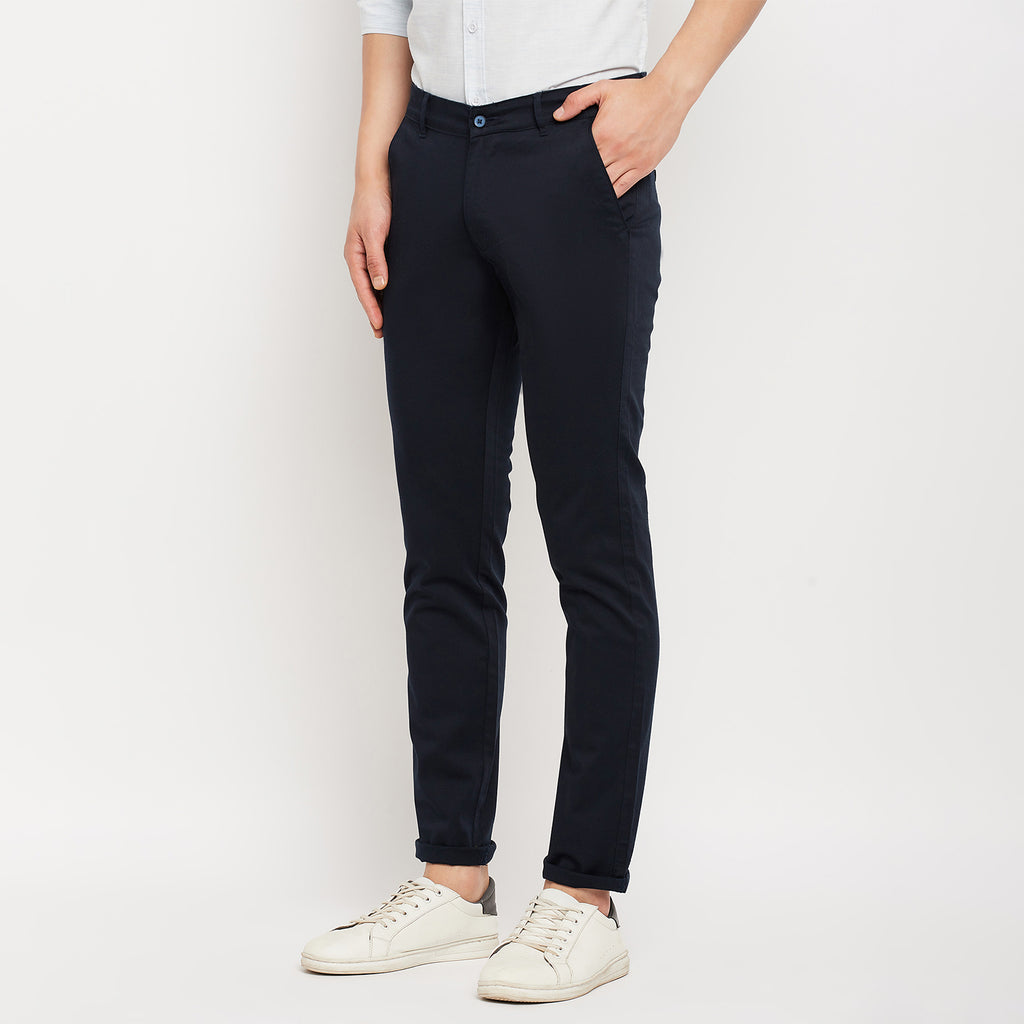 Duke Urban Men Slim Fit Cotton Trousers (SDT4578)