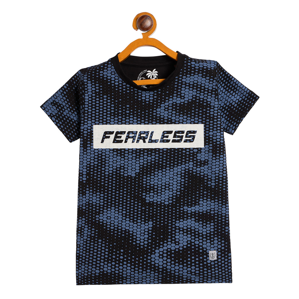 Duke Urban Boys Half Sleeve Tshirt & Bermuda Set (LF6041)