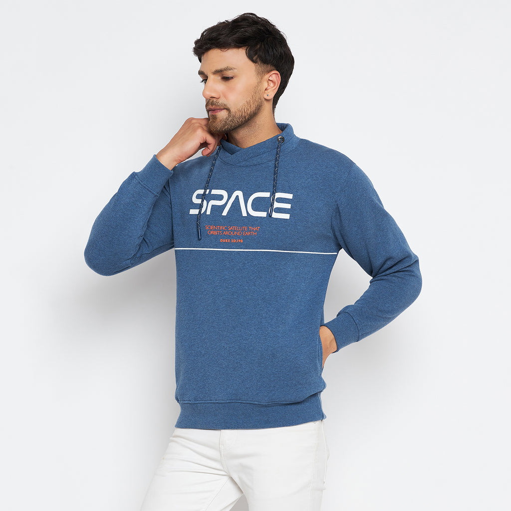 Duke Urban Men Cowl Neck Sweatshirt (LF6121)